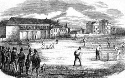 Lord Cricket Ground, Londres, 1858