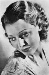 Loretta Young, atriz americana, c1930s