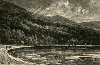 Lough Tay, 1898.