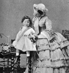 Louis Napoleon, Príncipe Imperial, quando criança, c1858