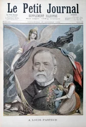 Louis Pasteur, químico francês, 1895