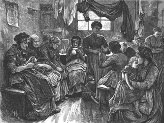 Low Lodging House, St. Giless, 1872