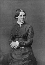Lucy Webb Hayes, esposa do presidente americano Rutherford B Hayes, século XIX, 1908