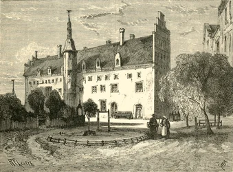 Casa de Lutero, Wittenberg, 1890.