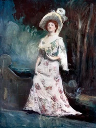 Maesmore Morris em mudança, o ídolo, c1902