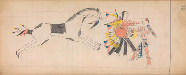 Maffet Ledger: Desenho, ca. 1874-81.