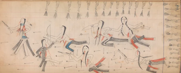 Maffet Ledger: Desenho, ca. 1874-81.