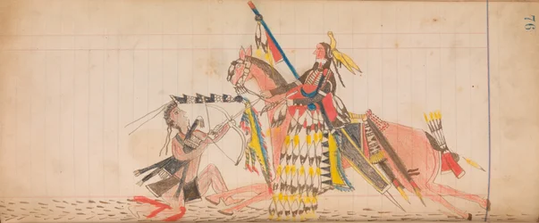 Maffet Ledger: Desenho, ca. 1874-81.