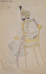 Maharaja Ranbir Singh, ca. 1860-80.