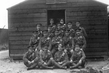 Guarda principal, Royal naval depot, Fleet House e Archcliffe Fort, Dover, c1916