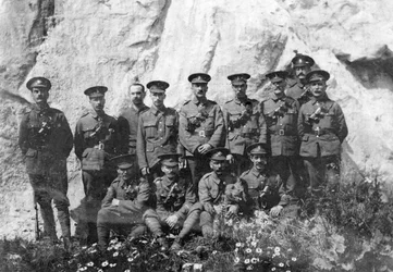 Guarda principal, Royal naval depot, Fleet House e Archcliffe Fort, Dover, c1916
