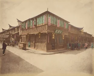 Casa de Chá, década de 1870.