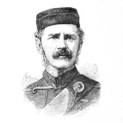Major-general E. Newdigate, CB, c1880