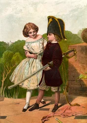 Maior convólvulo e Canterbury Bell