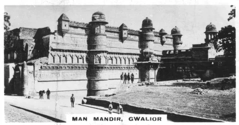 Homem Mandir, Gwalior, Madhya Pradesh, Índia, c1925