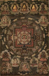 Mandala, início do século XVIII.