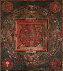 Mandala, final do século XV.