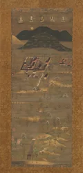 Mandala do Santuário Kasuga, início do século XIV.