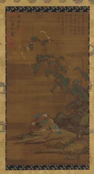 Patos mandarim sob smartweed, século XV-XVIII.