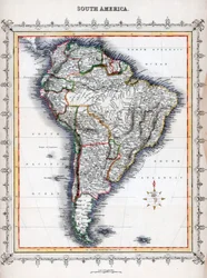 Mapa da América do Sul