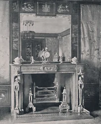 Lareira em mármore, 1939