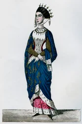 Margarida da Provença, rainha consorte de Luís IX da França, século XIII 1882-1884