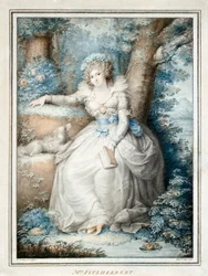 Maria Fitzherbert, companheira do rei George IV antes de se tornar rei, século XIX