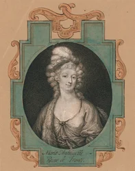Marie Antoinette, rainha da França, século XIX.