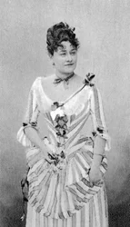 Marie Grisier Montbazon, mezzo-soprano francesa e atriz, 1877