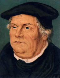 Martin Luther, reformador protestante alemão do século XVI, século XIX