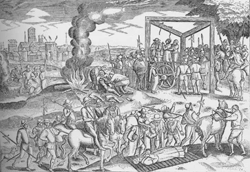 Mártires em Smithfield, Londres, c1600 1904