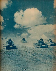 Matildas Valsando no Deserto, 1942.