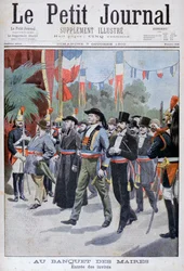Mayors Banquet, Paris, 1900