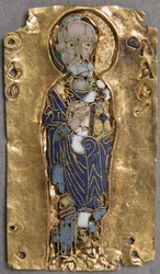 Medalhão de São Nicolau, bizantino, século XI.