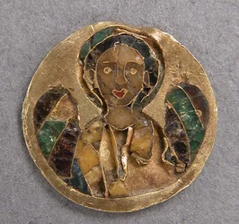 Medalhão com um Arcanjo, bizantino, século XI.