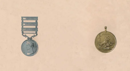 Medalhas para batalhas na Índia, século c11