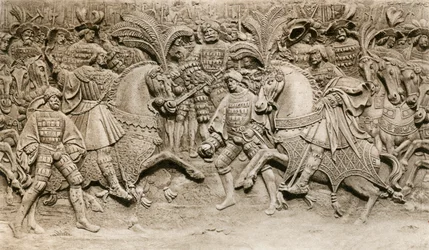 Encontro de Henrique VIII e Francisco I, no Campo do Pano de Ouro, 1520, 1902