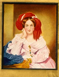 Condessa de Melanie Zichy, 1933.