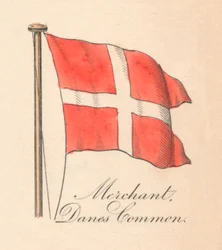Comerciante, dinamarqueses comuns, 1838