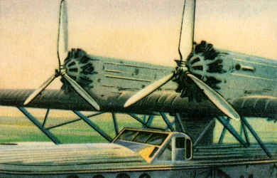 Hélices de aeronaves de metal, 1932.