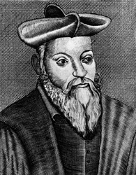 Michel Nostradamus 1503-1556, médico e astrólogo francês, século XVII