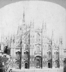 Catedral de Milão, Itália, final do século XIX ou início do século XX