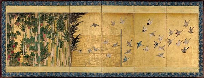 Milho e pássaros, ca 1625