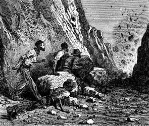 Exploração de mineiros, 1879.