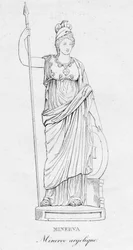 Minerva Minerve Argolic, c1850
