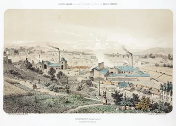 Mineração, fundição de minérios de zinco, Neutral Moresnet (Moresnet neutro)