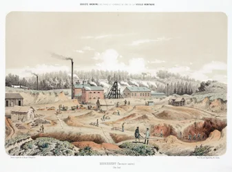 Mineração, Mina de Minério de Zinco, Neutro Moresnet (Moresnet neutro)