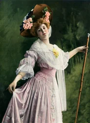 Marthe Regnier, papel de Jacqueline. O portal. - Vaudeville, 1904.