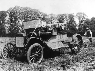 Ford modelo T com conversão agrícola Stephenson, Sussex, 1917