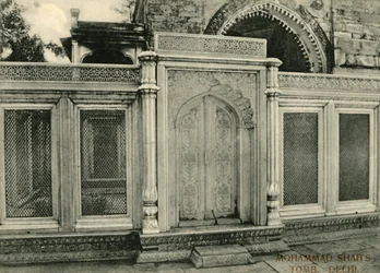 Túmulo de Mohammad Shahs, Delhi,.